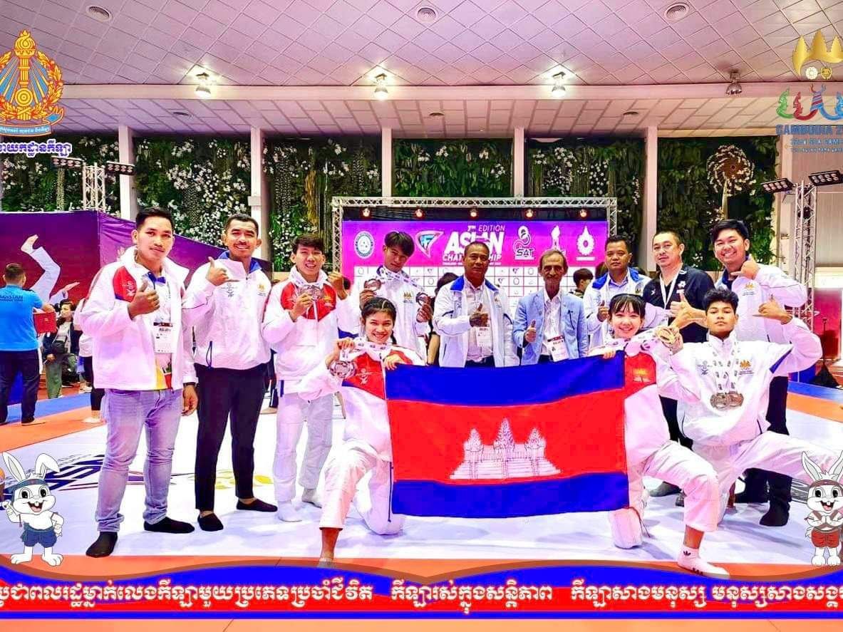 Cambodia Get 7 Medals at Ju Jitsu event in Bangkok